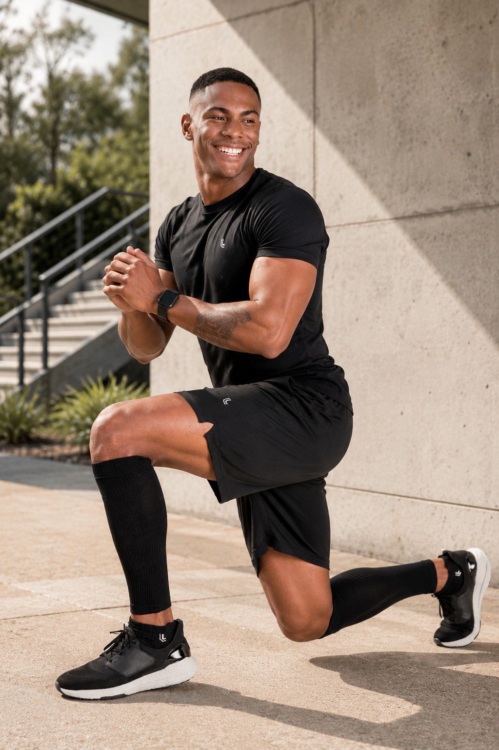 LUPO Unisex Pro Compression Calf Sleeves