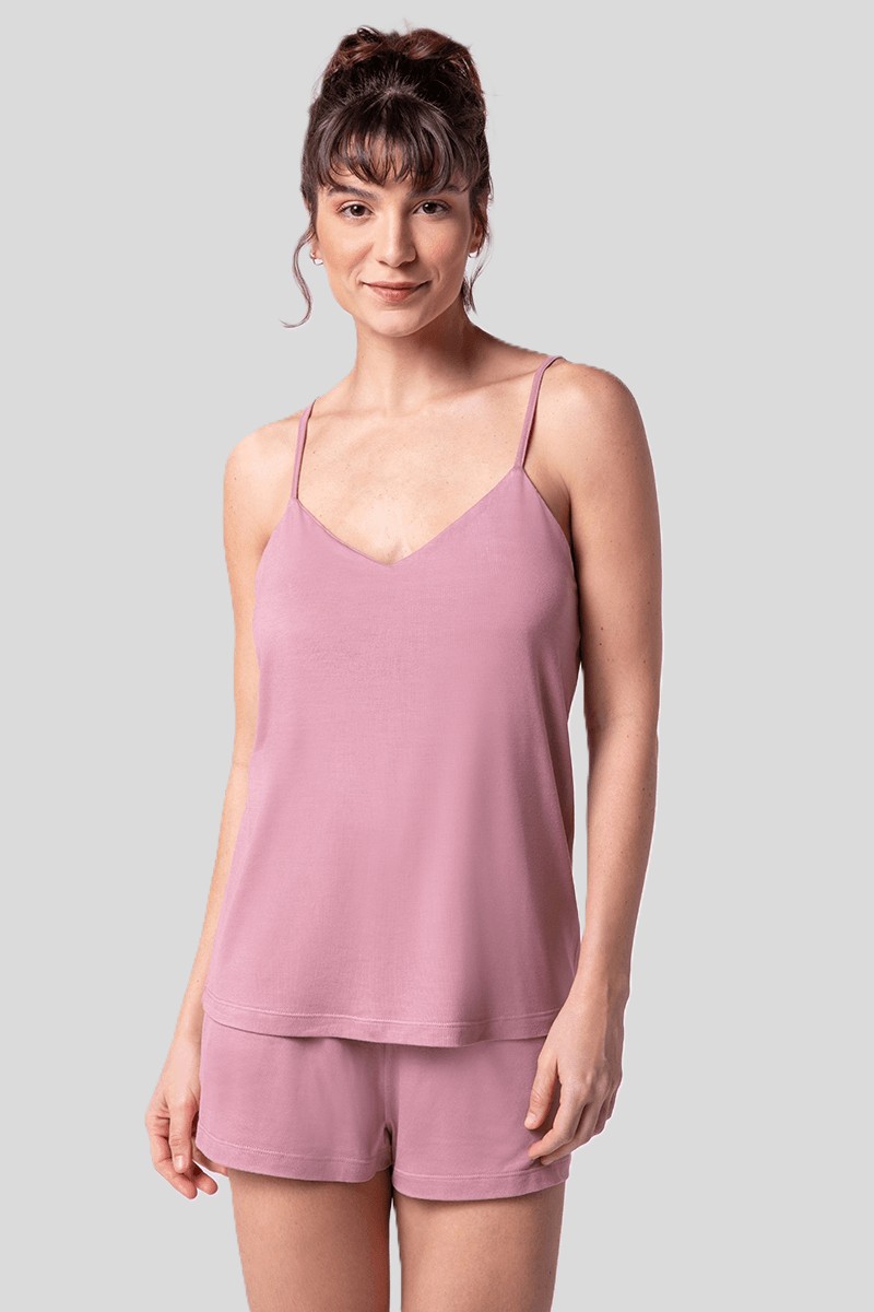LUPO Women’s Cami, Shorts Pajama Set - Image 4