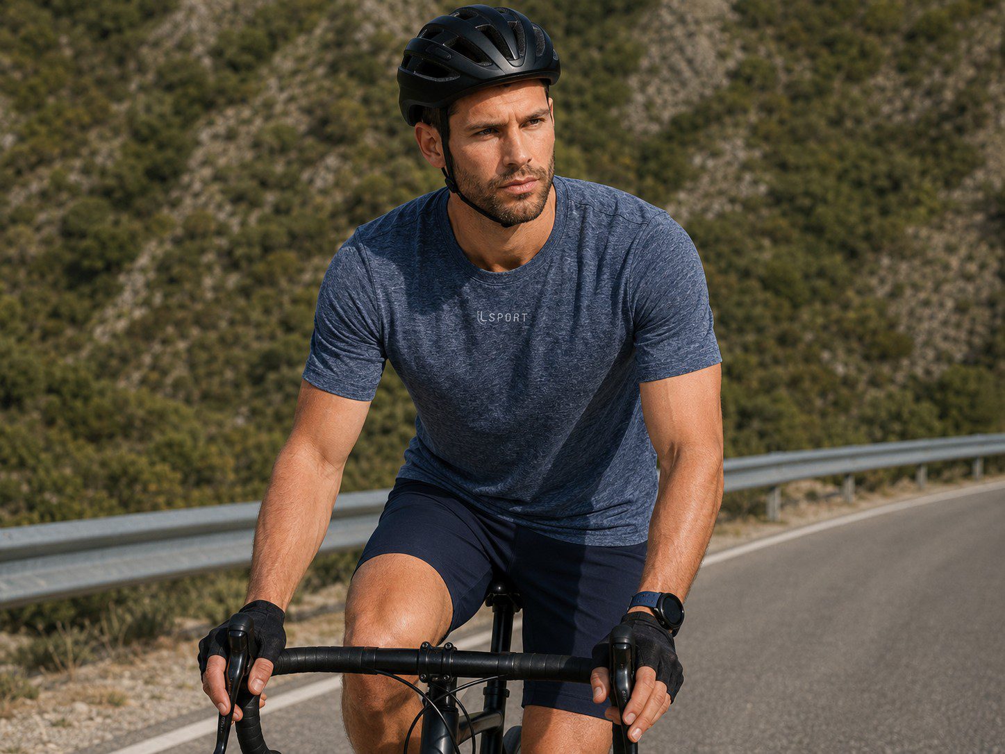 LUPO Sport Seamless Mixed Fit T Shirt
